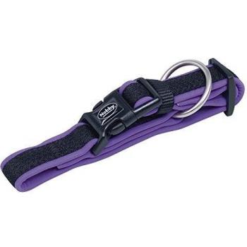 Collar y correa Nobby Mesh Preno de neopreno morado XS/S 25-35cm