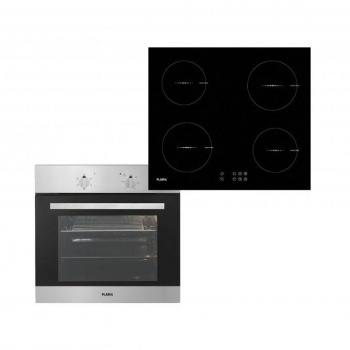 Conjunto de Horno y Placa Flama 9901FL (Horno 9401FL + Encimera 9063FL)
