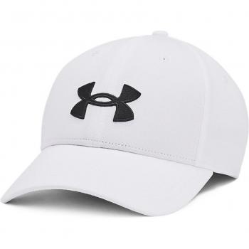 Gorra Under Armour Blitzing Ajustable de Fitness para Hombre en Blanco