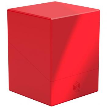 Caja de Cartas Ultimate Guard Boulder Deck Case 100+ Solid Rojo