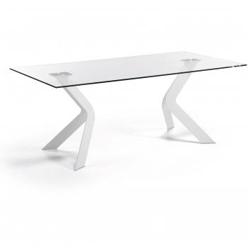 Kave Home Mesa Westport 200x100 cm, blanco