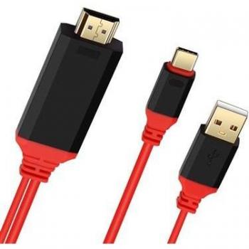 Cable Adaptador MHL USB-C a HDMI para Smartphones y Tablets (HDTV)