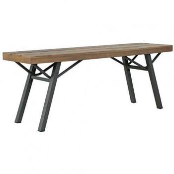 vidaXL Garden Bench 120 cm Solid Acacia Wood