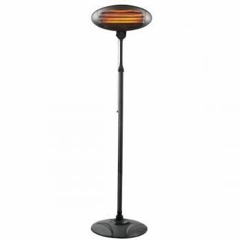 Estufa Eléctrica Halógena Favex Fano 210 cm Negro 2000 W