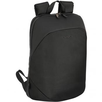 Mochila Escolar Safta Business con Sistema de Reducción de Peso, Diseño Ergonómico, Amplio Espacio de Almacenamiento y Bolsillos Multifuncionales, Color Negro