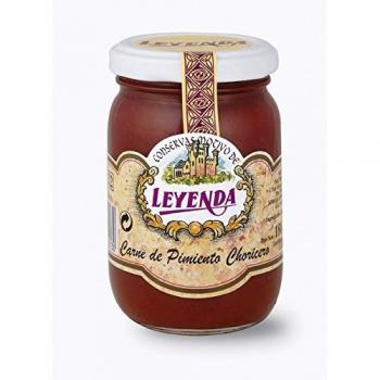 Leyenda salsa de carne de pimiento choricero