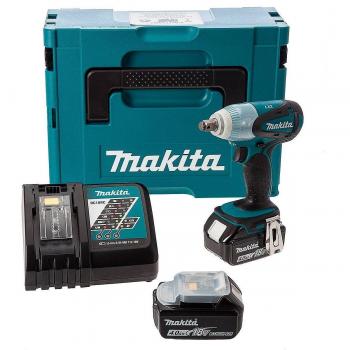 Llave de impacto Makita DTW251RMJ a batería 18V Litio 230 Nm Makpac