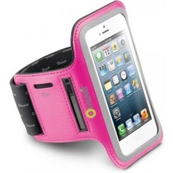 Muvit MUARM0012 - Brazalete de neopreno, tamaño L, fucsia