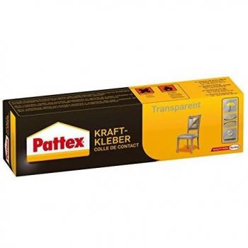 Adhesivo Pattex Kraftkleber Transparente 50g - Resistente de -40°C a +70°C, tubo glasklar