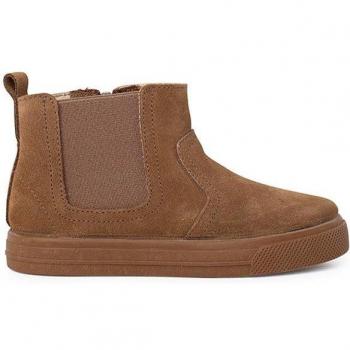 Botas de Niño con Suela Ancha, Cremallera y Elástico