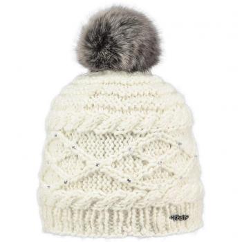 Barts Claire Beanie Boina, Mujer, Marfil