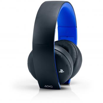 Sony PlayStation Gold Wireless Stereo Headset - Jet Black [Old Model]