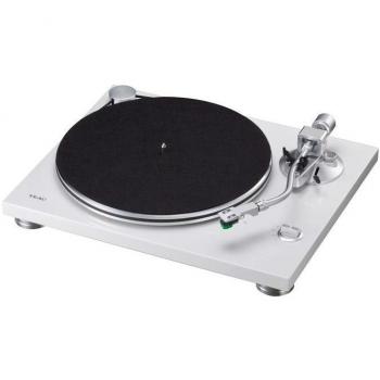 Tocadiscos Teac TN-3B SE Blanco con Amplificador MM Phono EQ y tonearm SAEC