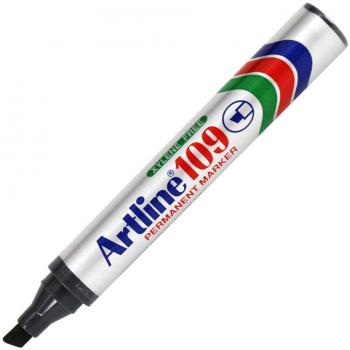 Rotulador Artline Marcador Permanente 109 Verde Punta Biselada
