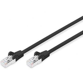 Cable de red Cat6 S-FTP de 10 metros - Negro