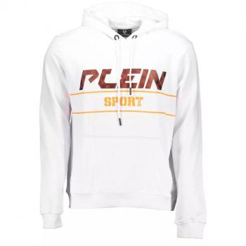 Plein Sport XXL White Cotton Sweatshirt