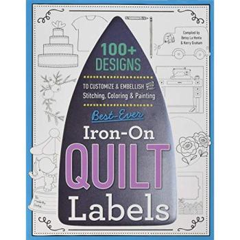 C&T Publishing Best-Ever Iron-On Quilt Labels-Variety Of Styles