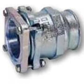 Conexión de brida hembra Gebo 4 GW para tubos de acero - 102x114 mm