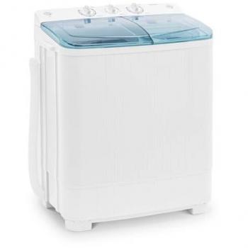 Mini Lavadora Portátil Semiautomática con Centrifugado Separado 5 kg 280 W