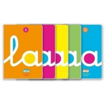 Libreta Lamela A4 - Cuadrovía 2,5 mm - 50 hojas - 90 g - Polipropileno