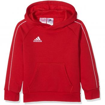 adidas Core18 Hoody Sudadera con Capucha, Unisex Niños, Rojo