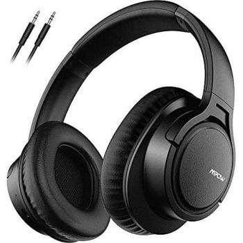 Mpow Bluetooth Auriculares estéreo Portabile Nero Chiaro