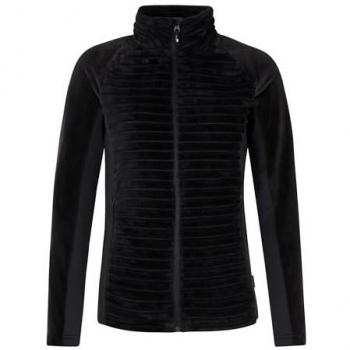Protest Camiseta de Manga Larga Delay, Forro Polar de Mujer Prtdelay Full Zip Top, Top Zip Completo de las Mujeres PRTDELAY al Aire Libre Full Zip Top True Black L/40