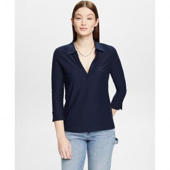 Camiseta de manga larga slim fit Esprit