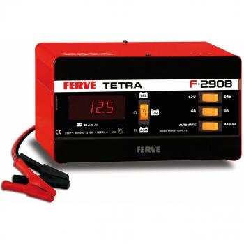 FERVE F-2908 Cargador de Baterías de Plomo Acido