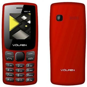 VOLFEN A2 TELEFONO MÓVIL Rojo Pantalla 1.8'' CÁMARA Radio FM Dual SIM