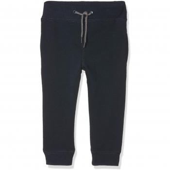 Boys' Regular Fit Jogging Pants - Dark Blue, Brushed Sweat Fabric
