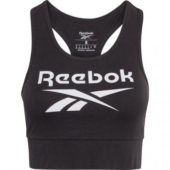 Top Deportivo Reebok Identity Bra Negro Mujer Talla M