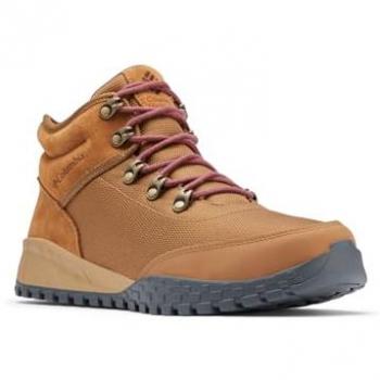 Botas de Nieve Columbia Fairbanks Mid para Hombre, color marrón claro gacela, tamaño 47
