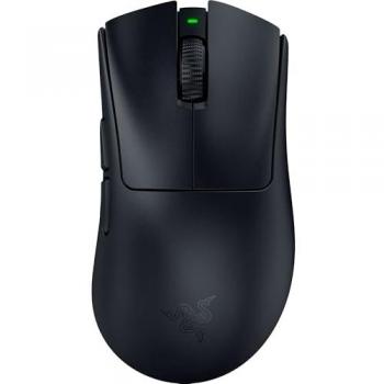 Ratón Gaming Inalámbrico Razer DeathAdder V4 Pro Negro, Alta Precisión, 45000 DPI, Ultraligero, Ergonomía para Esports