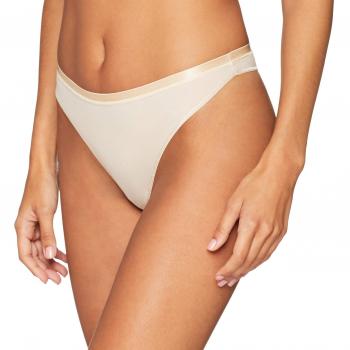 Hanro Cotton Sensation String Tanga de Hilo, Beige