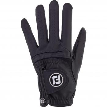 FootJoy WeatherSof - Guante para hombre, Diestro, se pone en la mano izquierda, color Negro, talla XL
