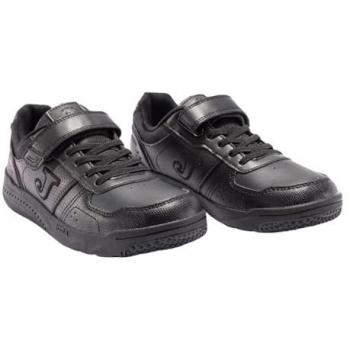 Zapatillas Casual Joma Harvard 22 para Niño - Deportivas en Color Negro - Sneakers con Cordones y Velcro - Máximo Ajuste - Cómodas - Modelo WHARW2203V