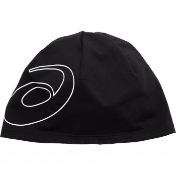 Asics Logo Beanie, Unisex, color Performance Black, tamaño Talla 1