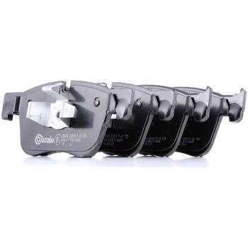 Pastillas de freno BREMBO P 61 135, Juego de 4 pastillas de freno para PEUGEOT: 3008, Rifter, 5008, 508, Partner & CITROËN: Ber