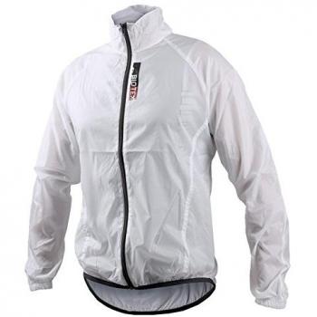 Biotex 458900 Chaqueta Cortavientos, Hombre, Blanco, L