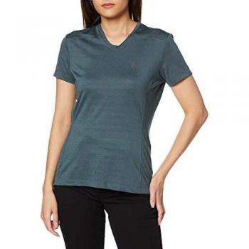 SALOMON XA tee Camiseta, Mujer, Balsam Green/Heather, l
