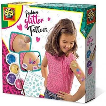 Set de Tatuajes Temporales de Moda con Glitter para Niños