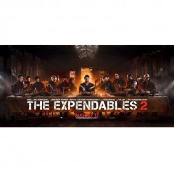 The Expendables II (29x14 inch, 74x35 cm) Silk Poster Seda Cartel PJ1B-4750