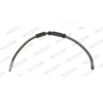 Tubo de freno y latiguillo de freno FERODO FHY3465, características: fabricado en material de alta calidad, resistencia a la presión hidráulica, compatible con sistemas de frenos estándar, longitud específica para una instalación adecuada