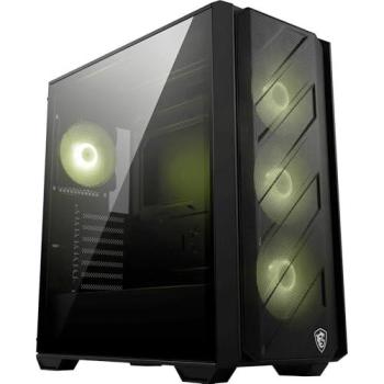 Caja Gaming MSI MAG FORGE 330R AIRFLOW Midi Tower Negro con Panel Frontal de Cristal Templado