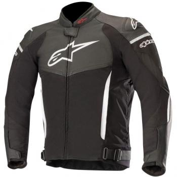 Alpinestars Chaqueta De Piel Moto Sp X Negro-Blanco
