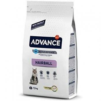 Advance HairBall para gatos con pavo y arroz 1,5 kg
