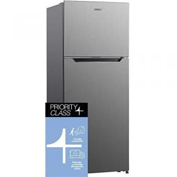 Sauber - Frigorífico Dos Puertas SERIE 5-177I Tecnología NOFROST - Eficiencia energética: A+ - 177x70cm - Acero inoxidable