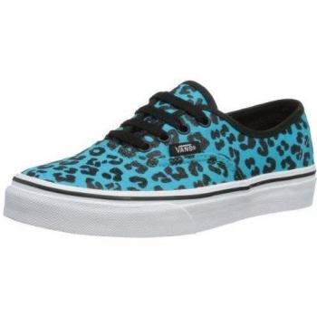Vans Kids' Authentic - Zapatillas sin cordones, Azul