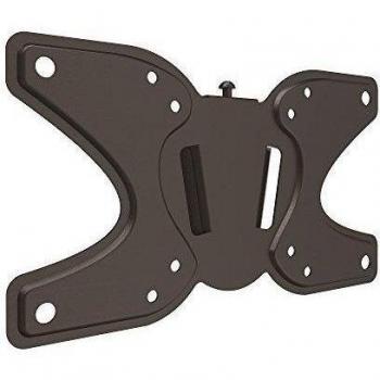 Soporte de pared extra delgado para fijar televisores de 13 a 32 pulgadas con dimensiones de VESA de 200 x 100, 100 x 100, o 75 x 75, carga máxima de hasta 25 kg de peso.